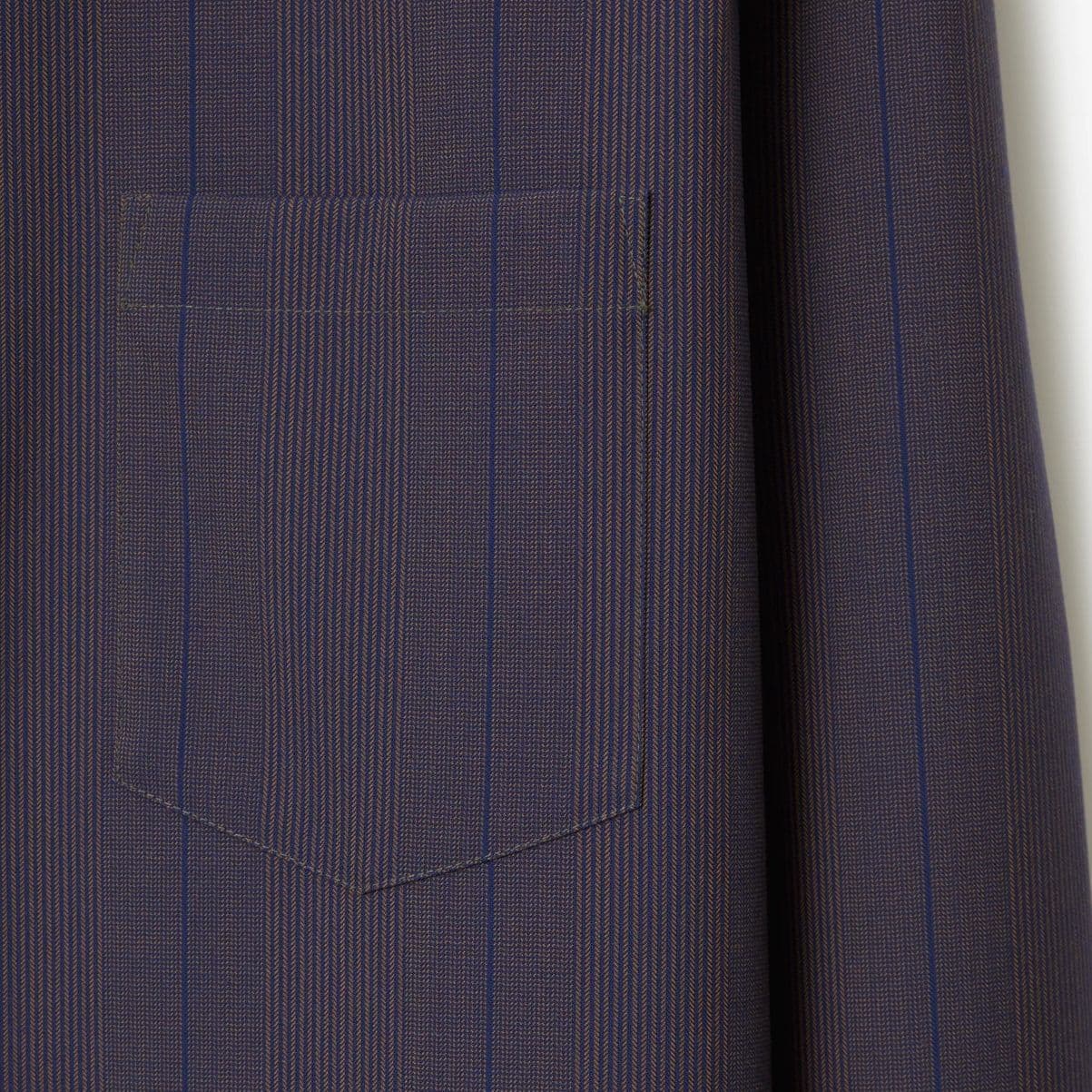 Burberry Striped Wool Shirt