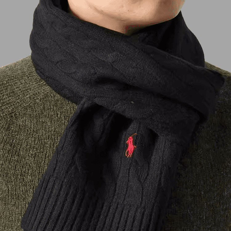 Polo Ralph Lauren Wool, Nylon Knit Black