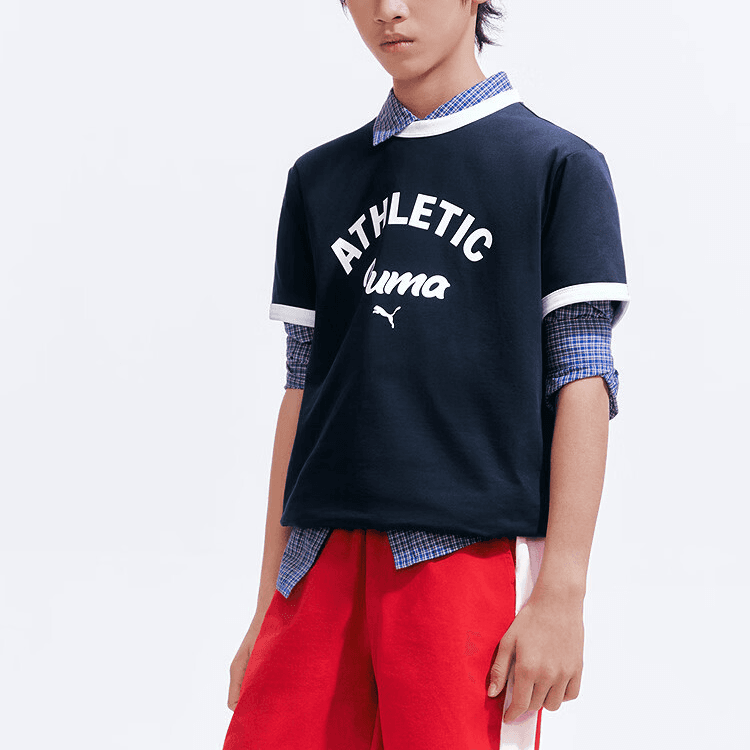 PUMA TShirts Crew Neck Moderate
