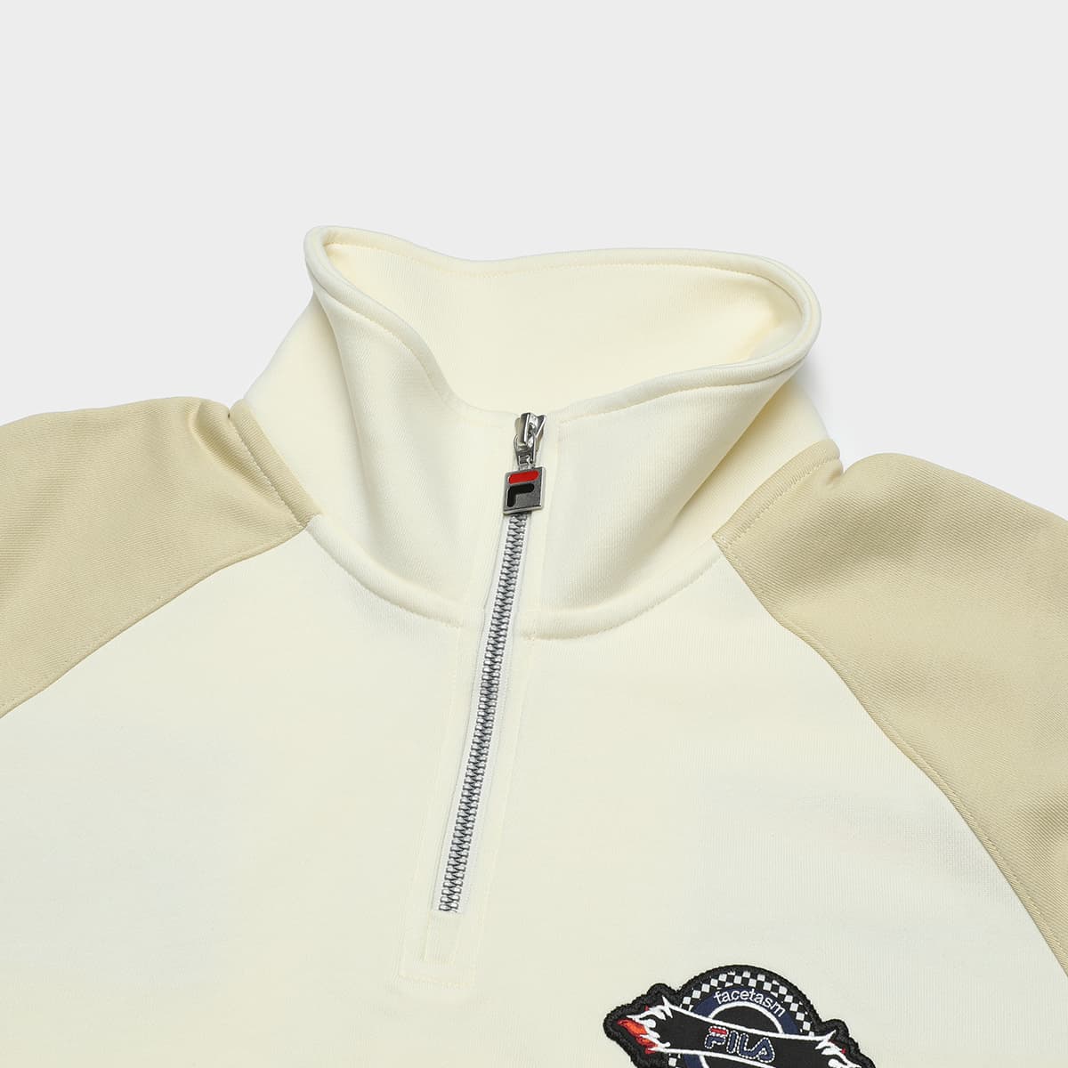 FILA FUSION x FACETASM Sweatshirt Cheese White