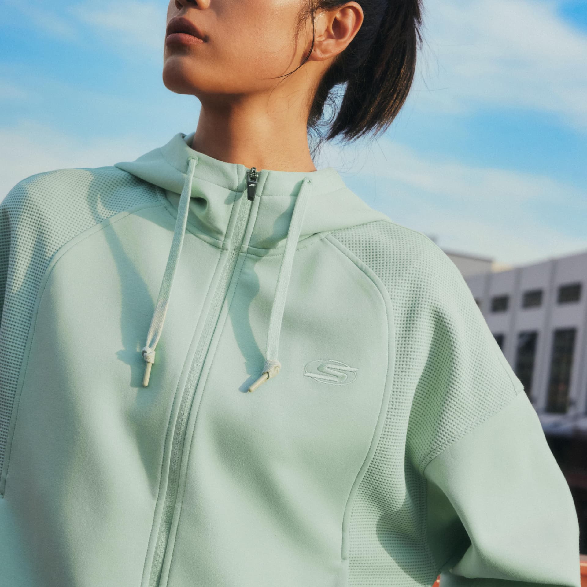 Skechers Jackets & Harbor Gray