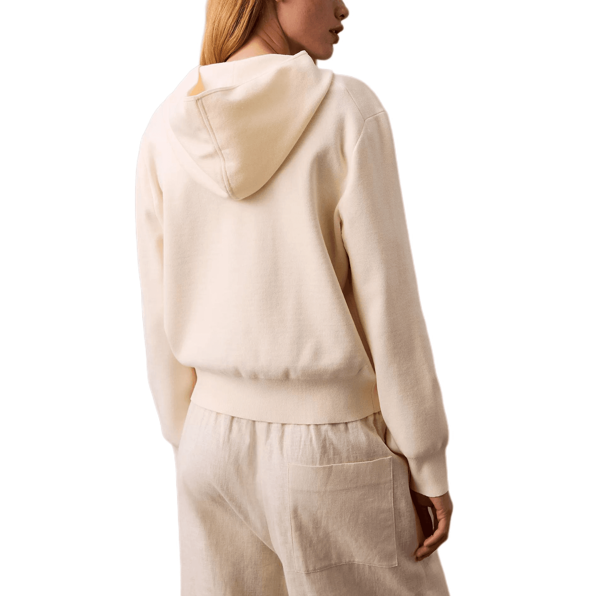 CALVIN KLEIN Sweatshirt Antique White