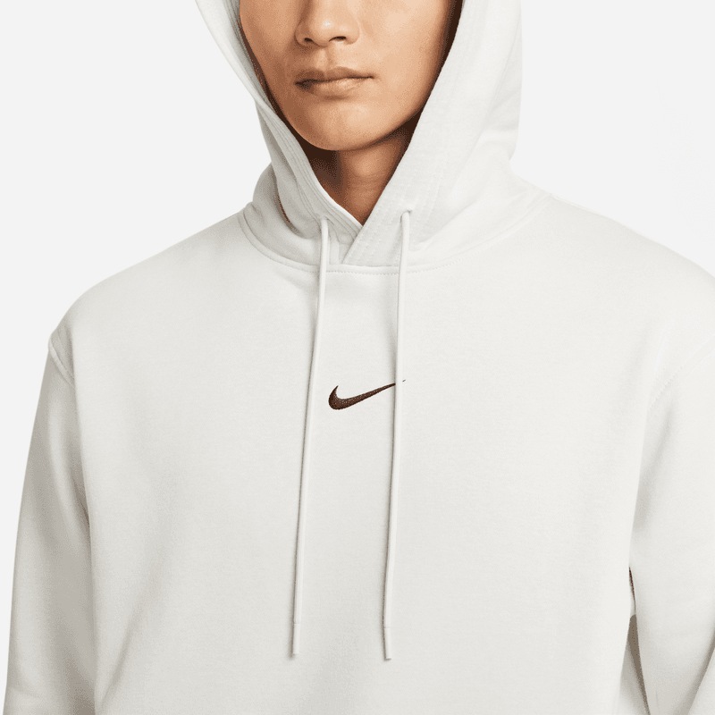 Nike Sweatshirts Light Bone Hooded Moderate Straight Fit