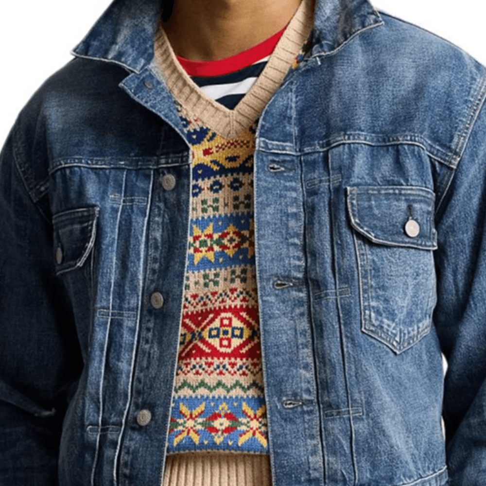 Polo Ralph Lauren SS24 Denim Jacket Loose Fit Indigo
