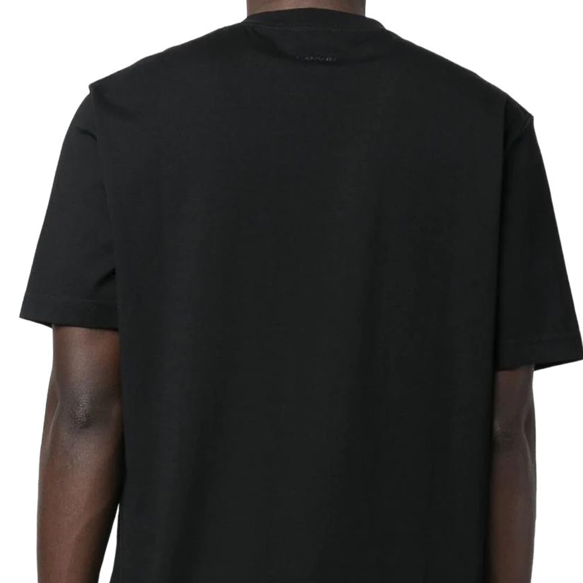 Lanvin Curb Embroidered T Shirt