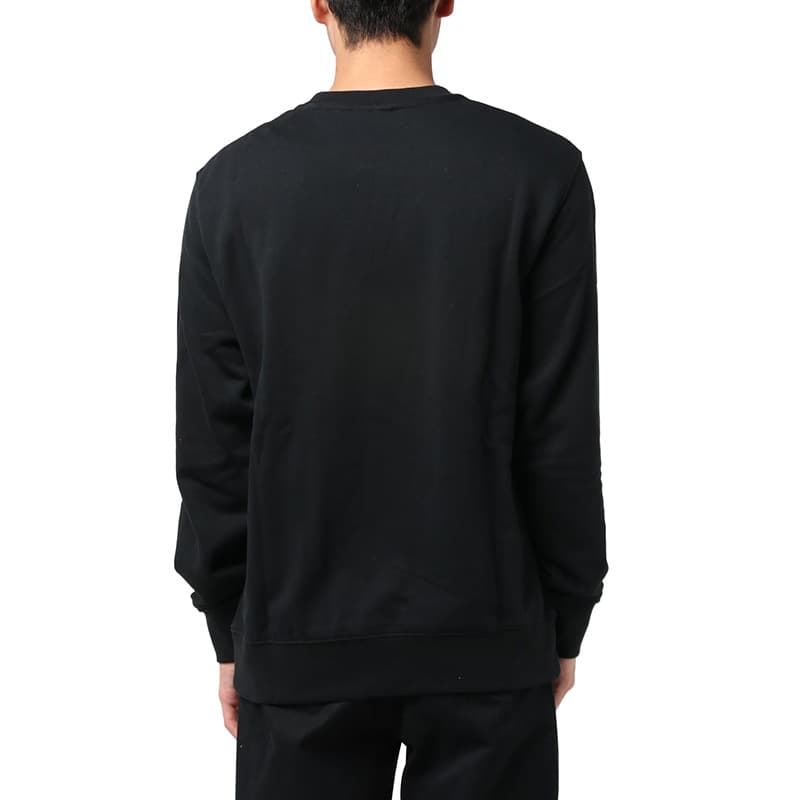 Nike Sweatshirts Black Crew Neck Moderate Regular