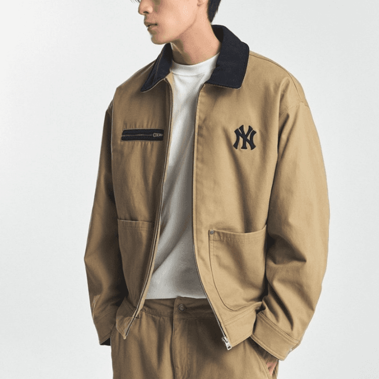 MLB Basic Boston Red Sox Jacket Khaki