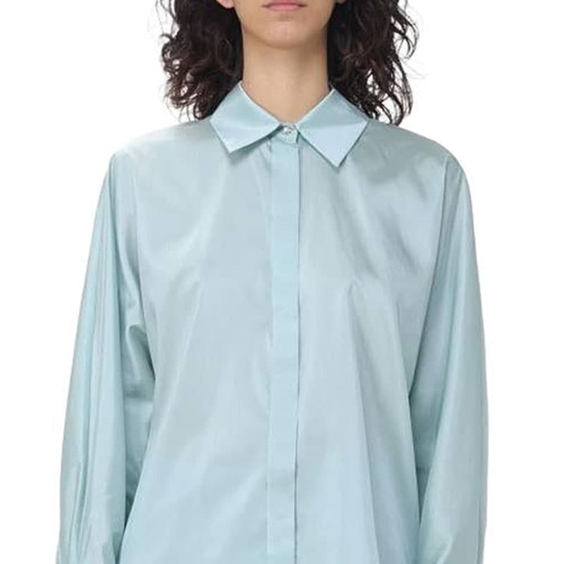 Max Mara Studio Clan Buttoned Long Sleeved