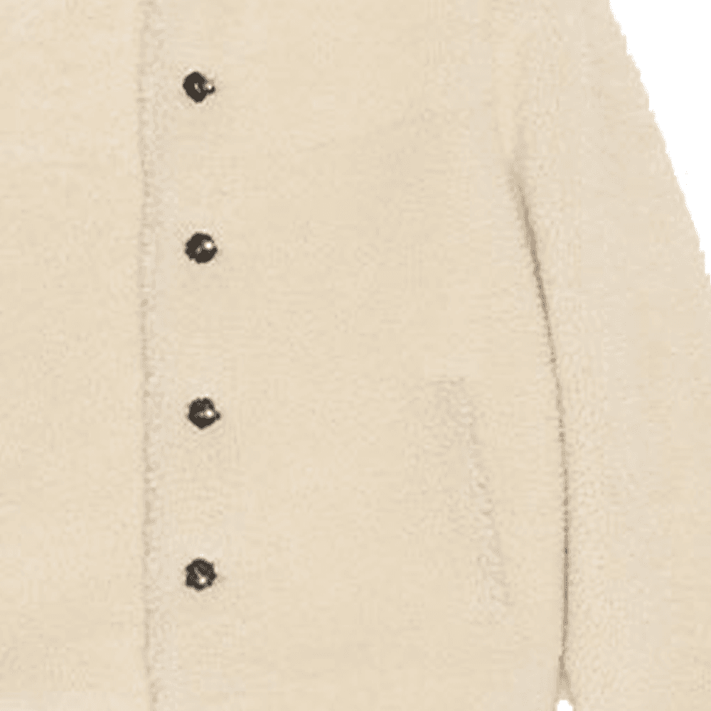 SAINT LAURENT SS22 Fur Coat Beige Yellow