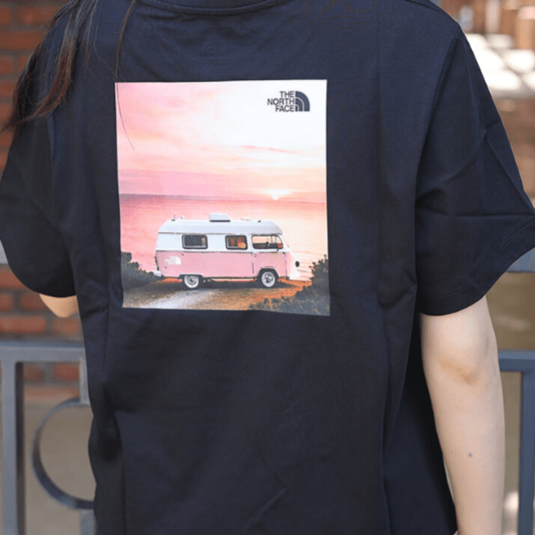 THE NORTH FACE Urban Exploration SS25 T Shirt Cosmic Black