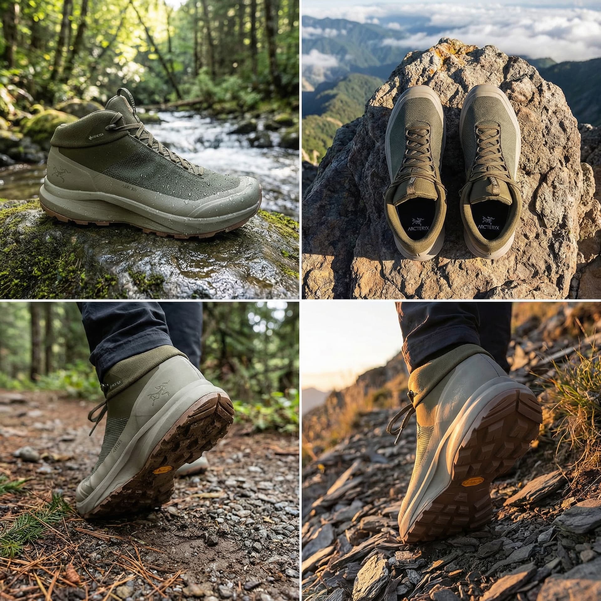 Arc'teryx Aerios Fl 2 Waterproof Support Mid Hiking Green