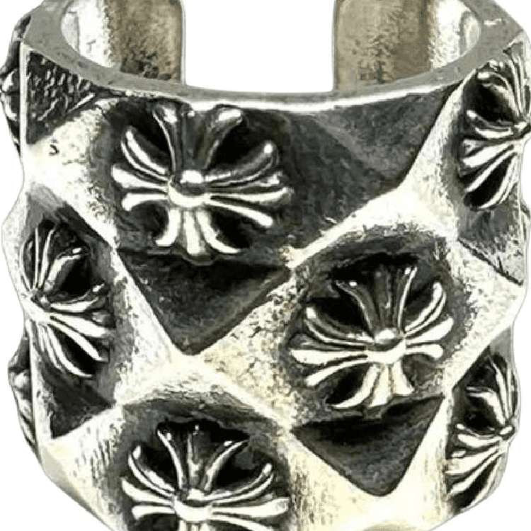 Chrome Hearts Clip On Earrings Silver