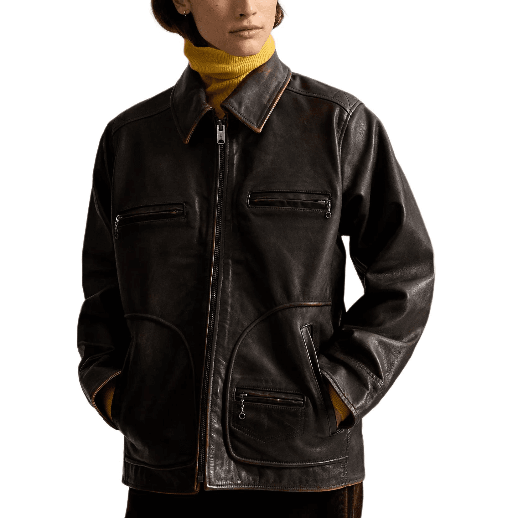 Polo Ralph Lauren Jackets Brown Lapel Moderate Straight Fit
