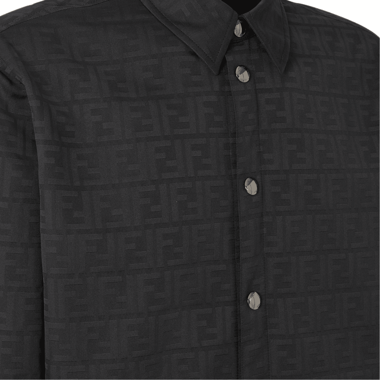 FENDI Jackets Black Lapel Moderate Straight Fit