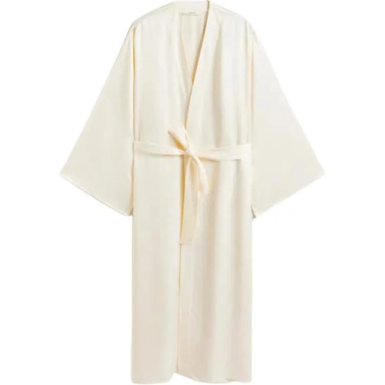 ZARA Bathrobes Raw White Raw White
