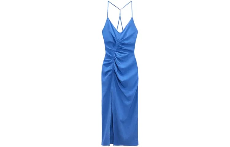 ZARA Dress Dark Blue Dark Blue