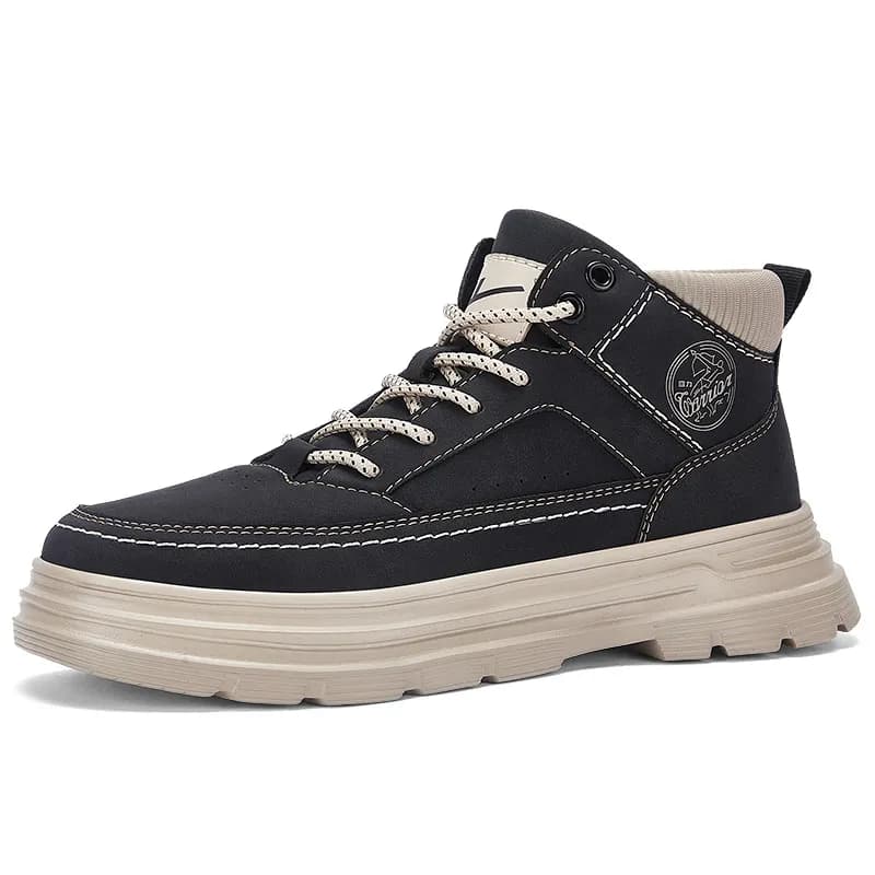 Warrior Short Martin Boot Black
