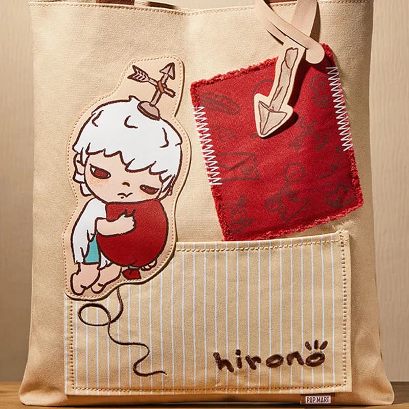 POP MART HIRONO Canvas Shoulder Bag Regular