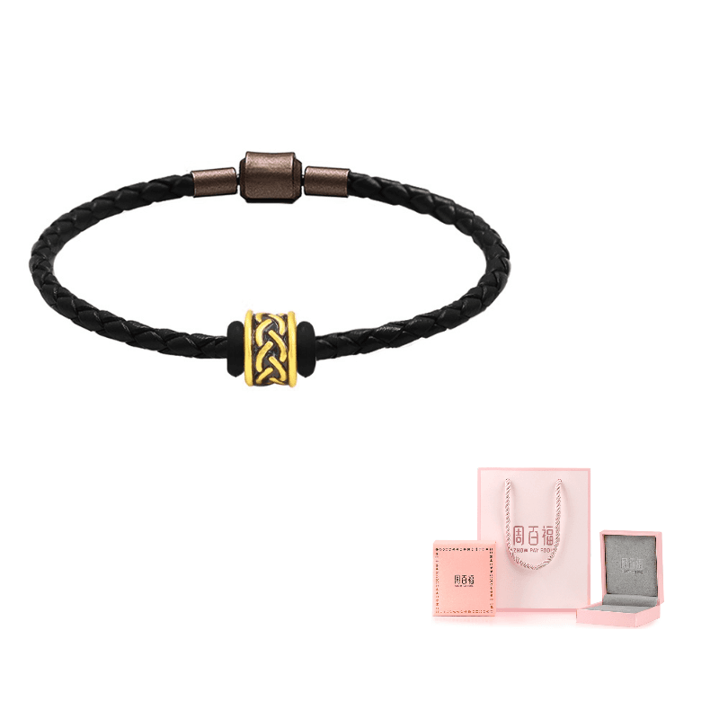 ZHOUBAIFU Gold Bracelet Power