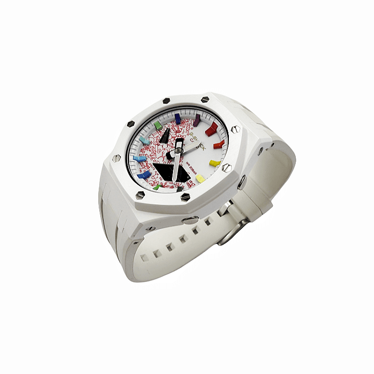 CASIO GA2100 Collection Quartz Movement Watch White Dial