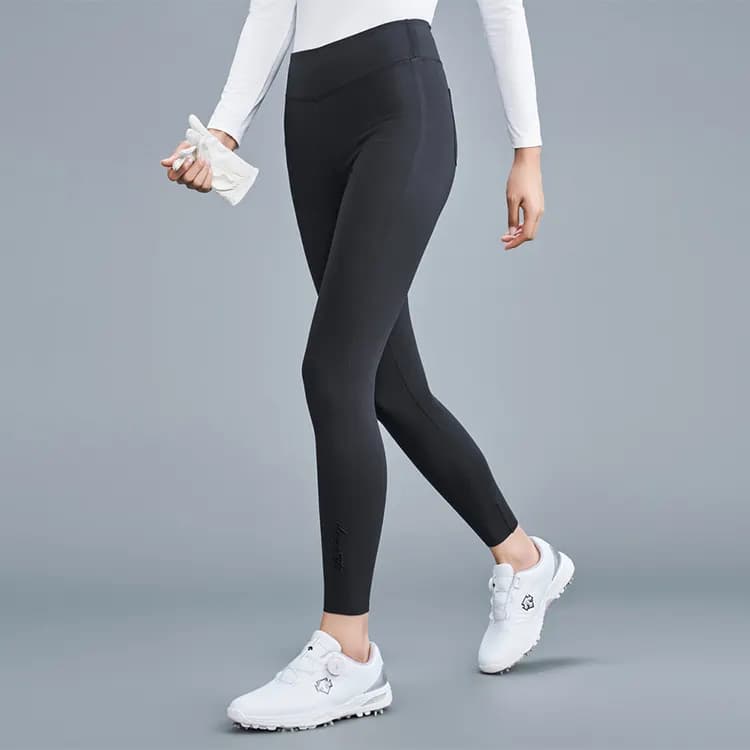 DESCENTE GOLF FIELD Leggings BK-Black
