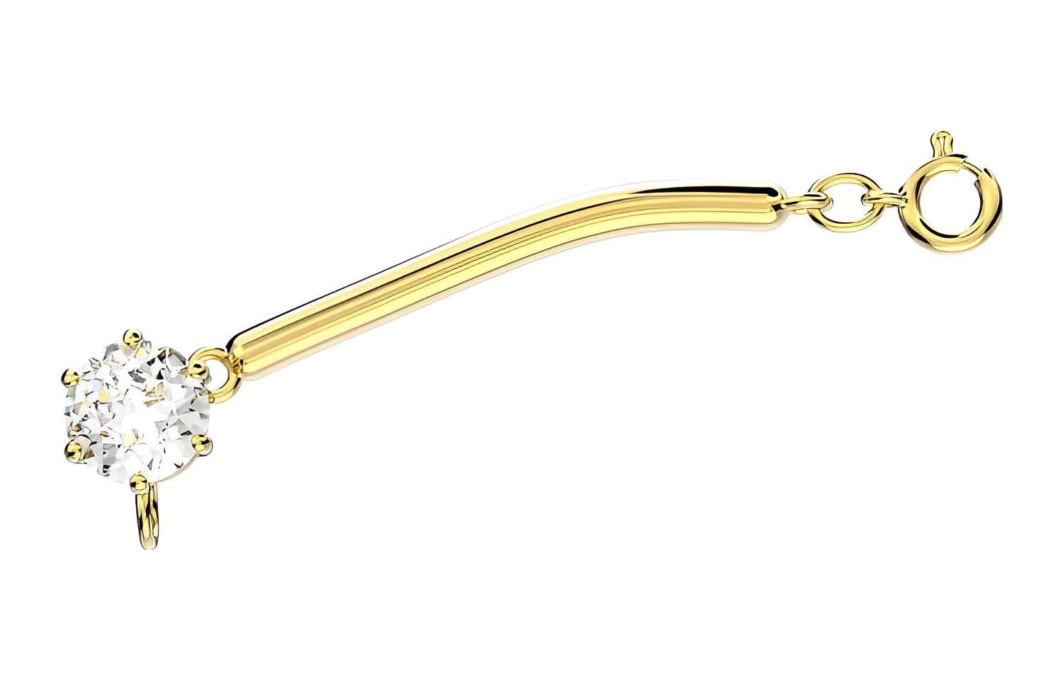 Swarovski Constella Extension Chain Gold