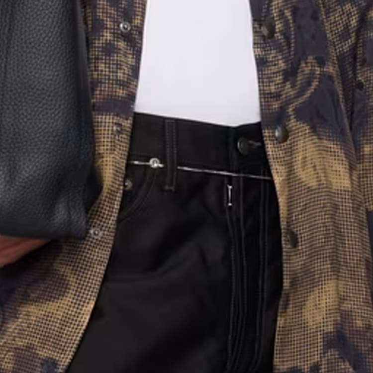 DRIES VAN NOTEN Brass Waist Chains Silver