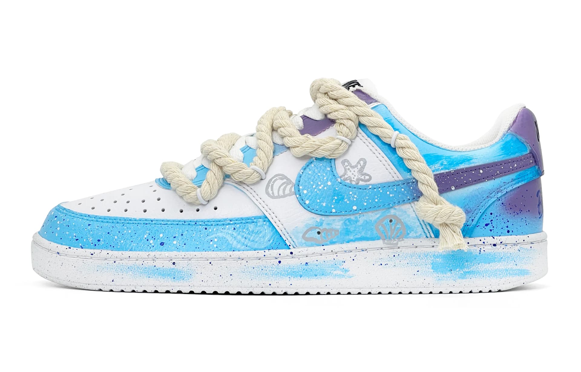 Nike Court Vision 1 Blue White Blue White