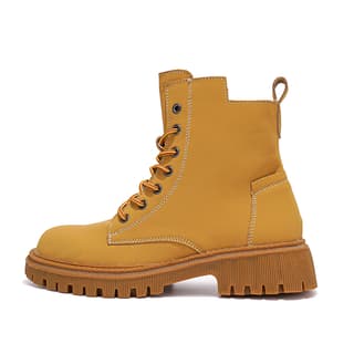 Mulinsen Knee High Martin Boot 5CM Yellow