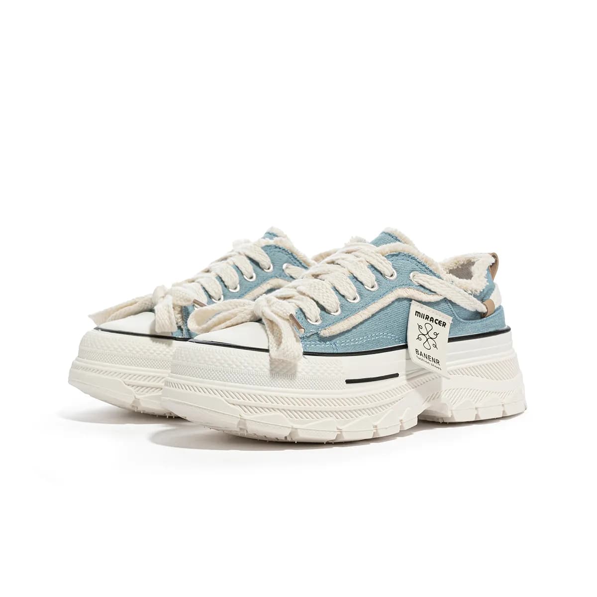 MIIRACER Canvas White/Black/Blue/Pink