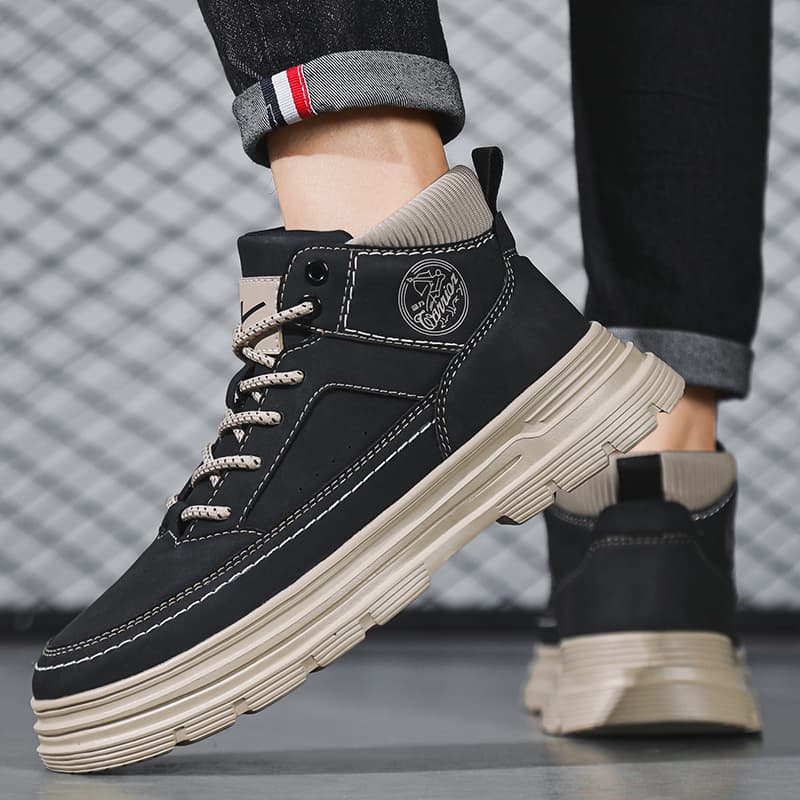 Warrior Short Martin Boot Black