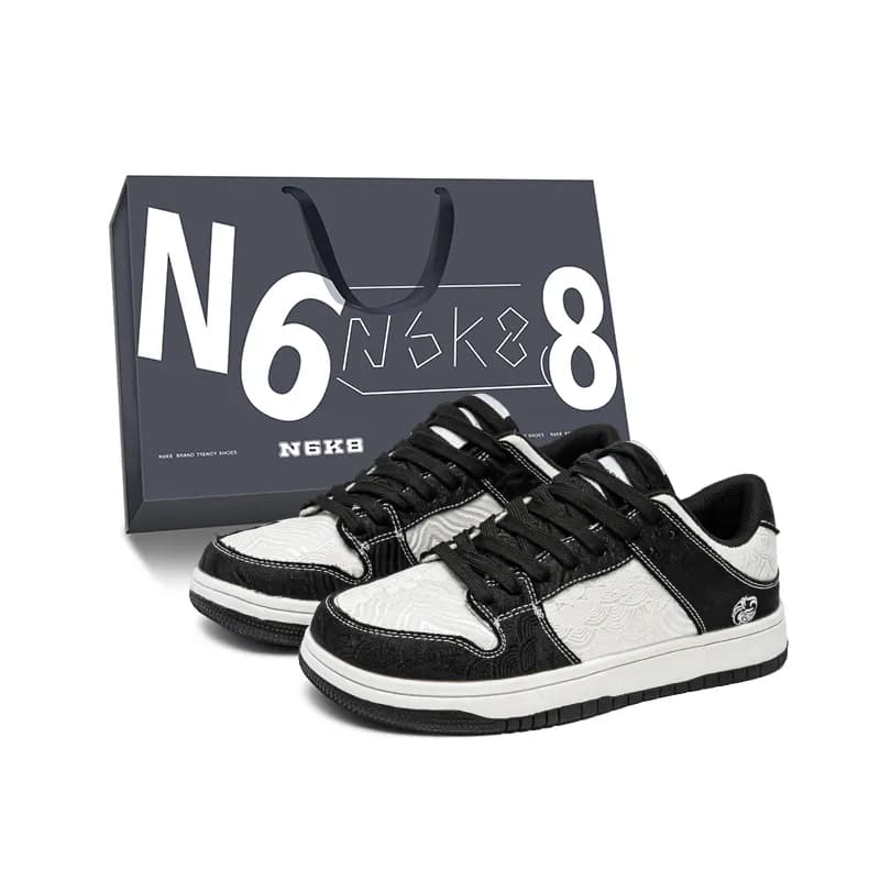 N6K8 White Black Gift Box Set White Black
