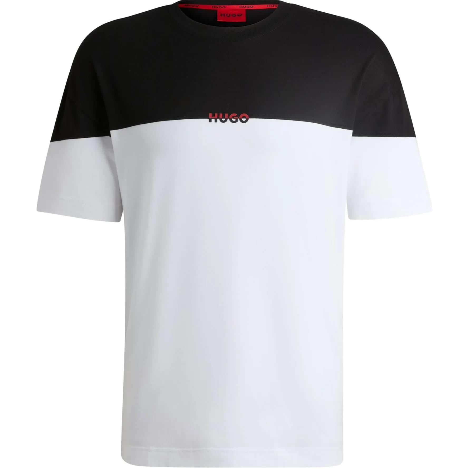HUGO BOSS Pajama Tops Black White Black White