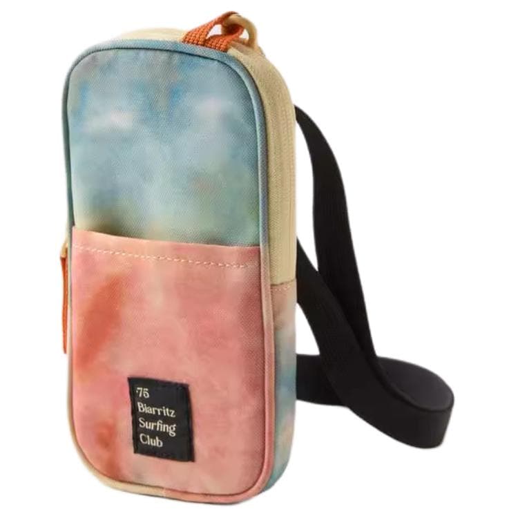 ZARA Polyester Blended With Thermoplastic Polyurethane Crossbody Cell Phone Pouch Orange