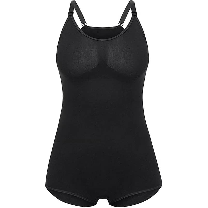 Victoria's Secret Invisible Bodysuit Shaper With Comfy Compression Khaki Shapewear Black Black
