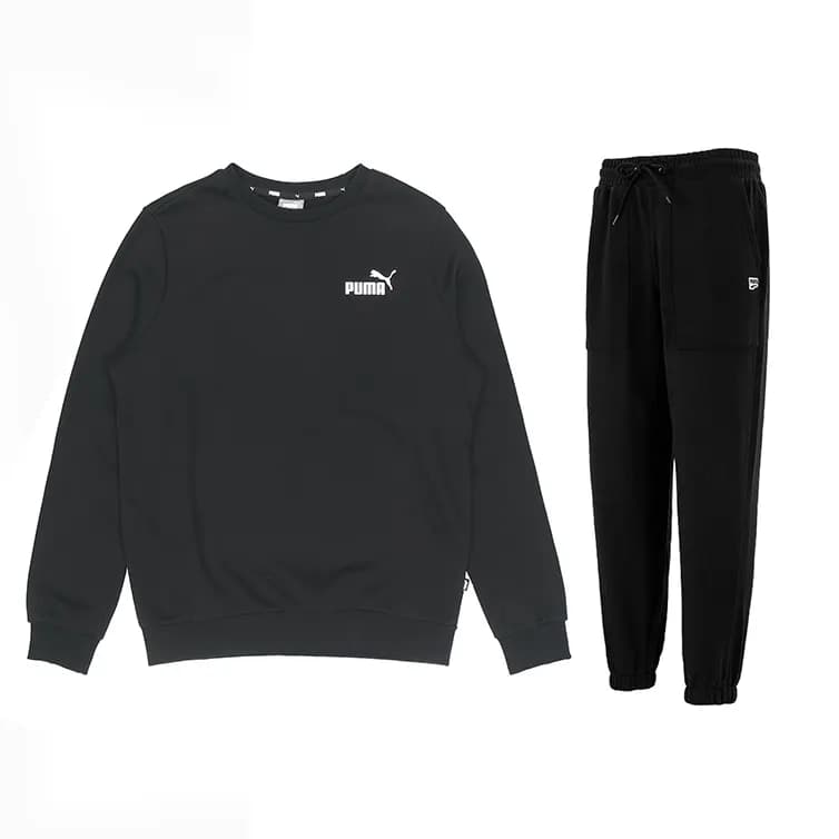 PUMA Sweatshirt Set Black Set (Black)