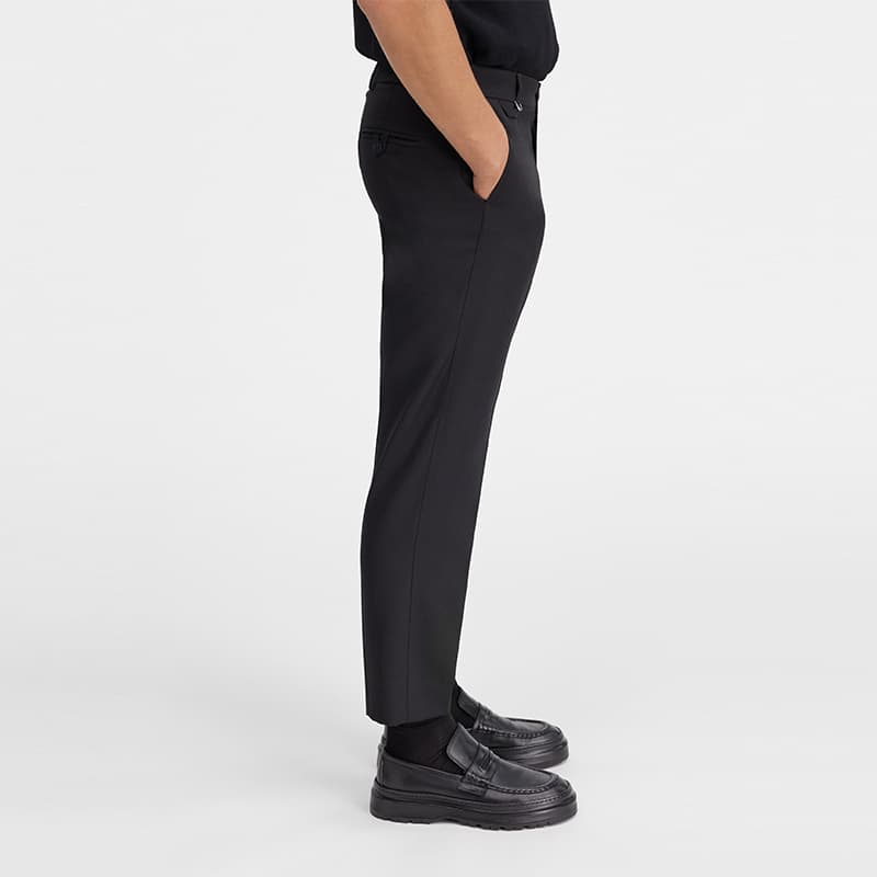Jacquemus Black Мужские костюмные брюки
