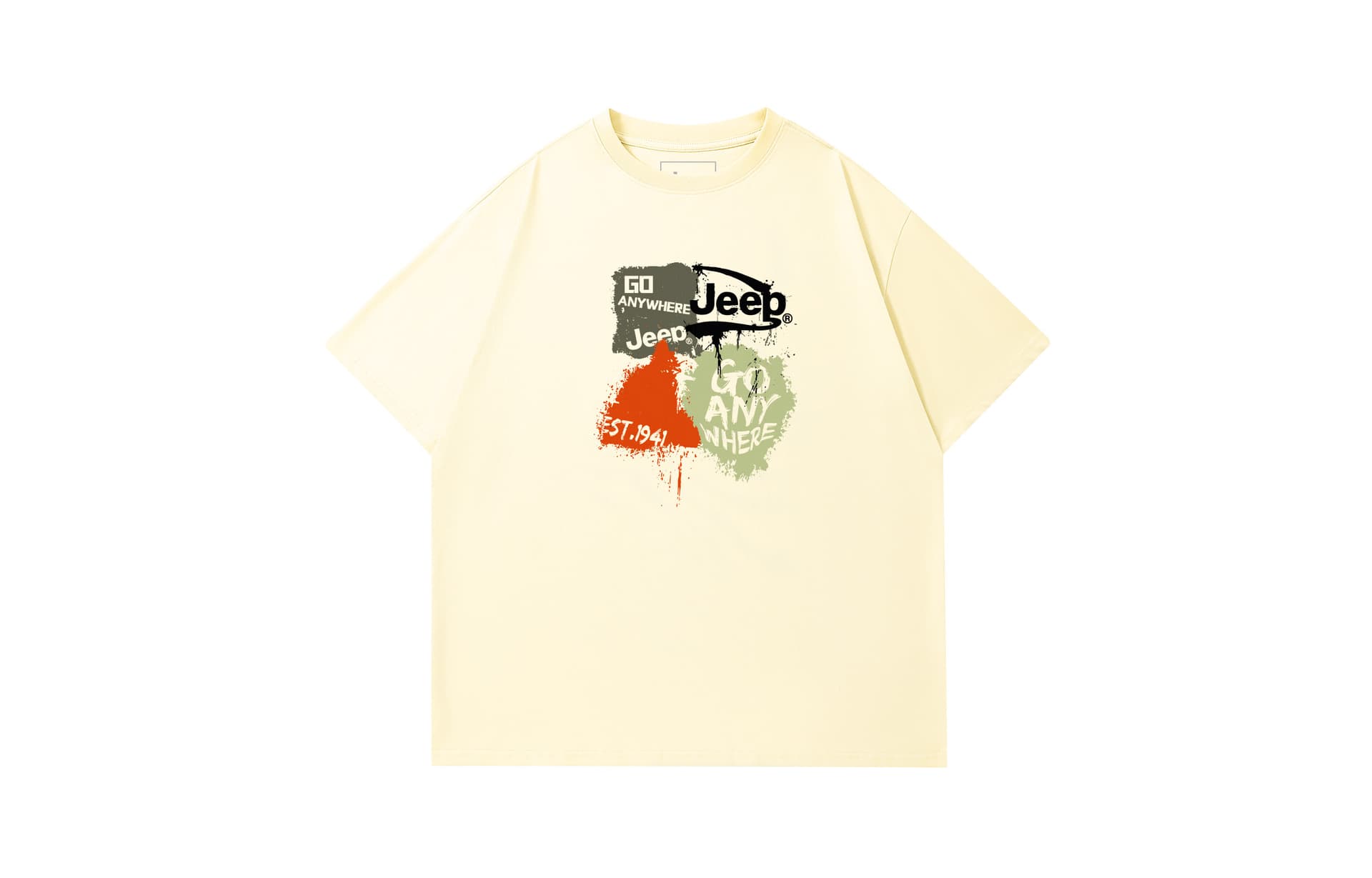 Jeep Wrangler Leisure Series T Shirt Lemon