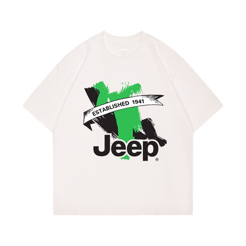Jeep Grade School T Shirts White