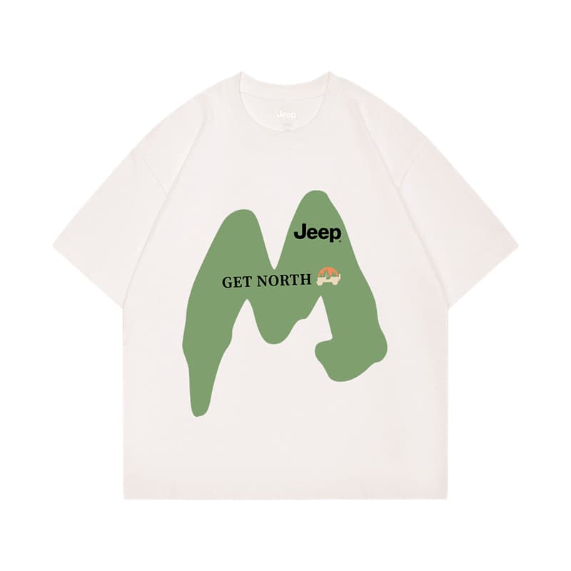 Jeep Grade School T Shirts White