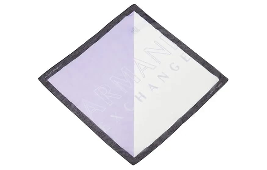 ARMANI EXCHANGE Silk Purple/White