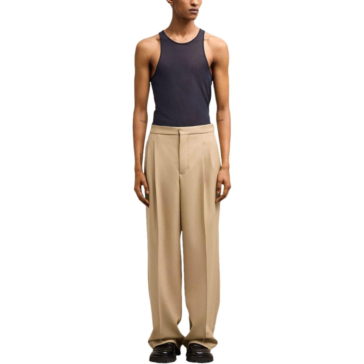 Ami Paris Pressed crease Wool Trousers