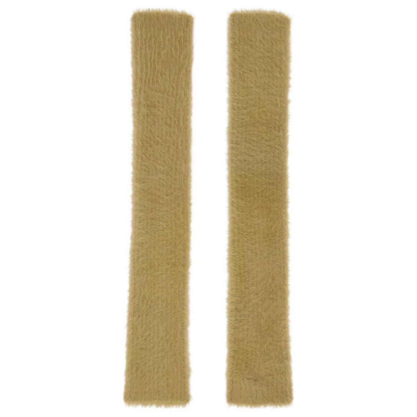 MM6 Maison Margiela Sun Protection Sleeves Camel Camel
