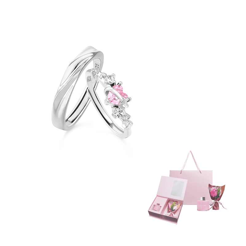 VIVIWELL 925 Silver Zircon Rings