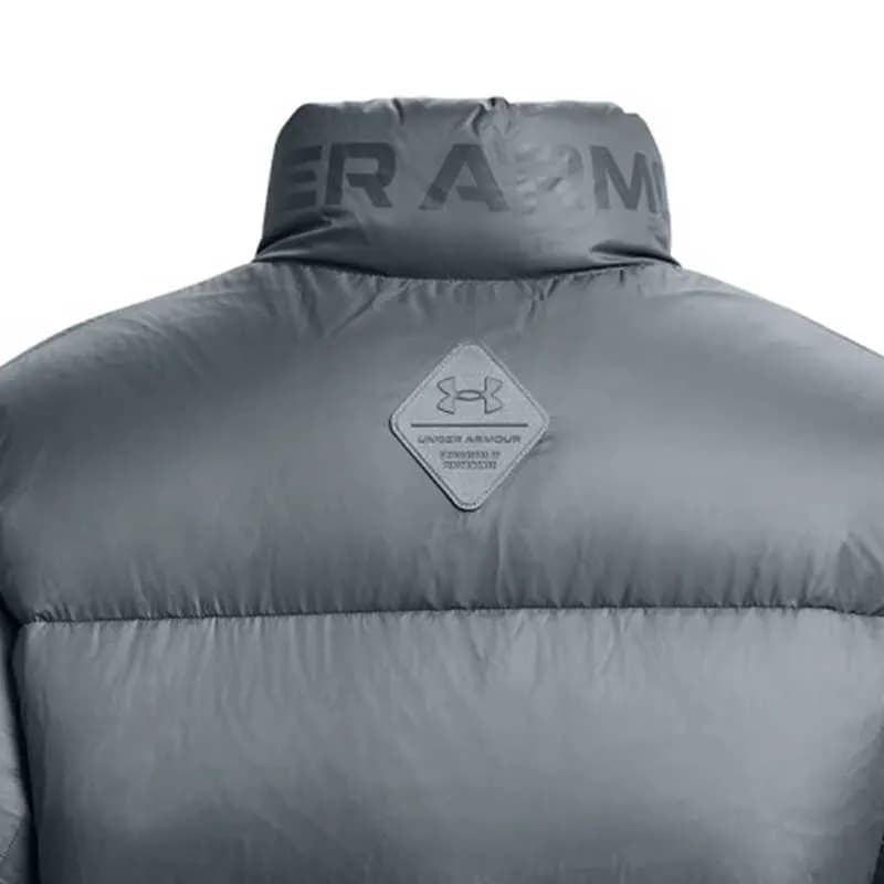 Under Armour Down Jacket Gray, Shopping Bag Included