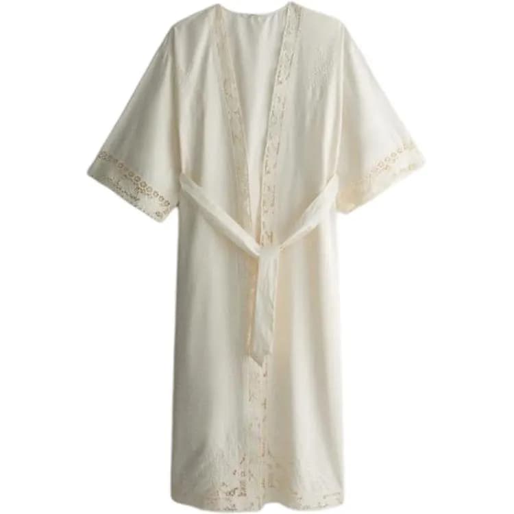 ZARA Bath Robes Cream