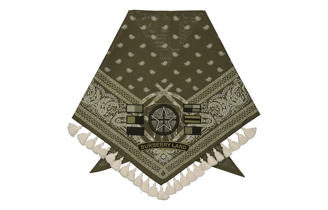 Burberry Headwraps Deep Fern Green