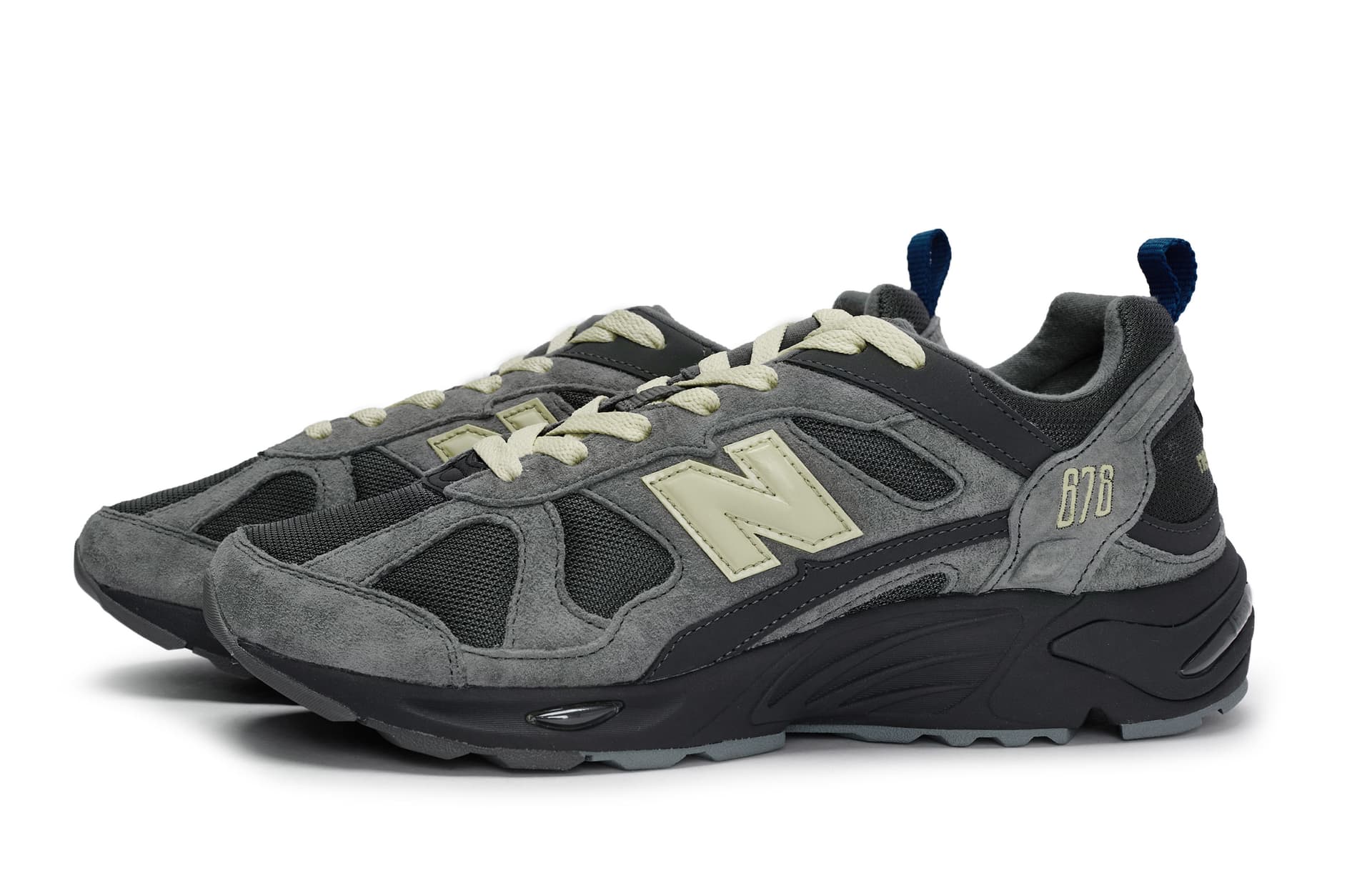 New Balance NB 878 811 Manufacturing Anti-Slip Wear-Resistant Low-Top Gray/Black/Beige