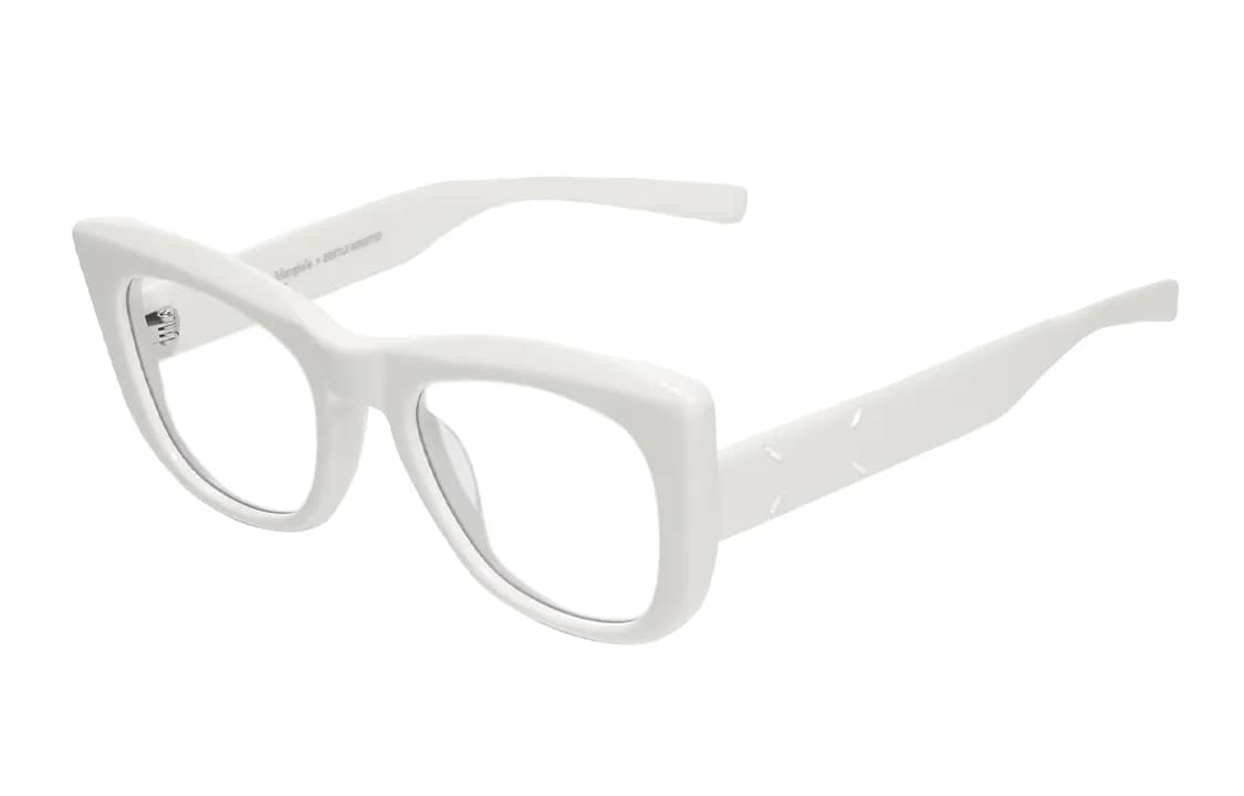 Maison Margiela X GENTLE MONSTER Maison Margiela Eyeglass Frames White White