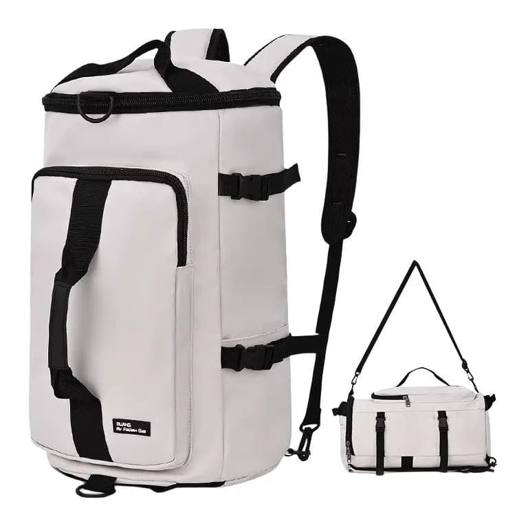 Warrior Polyester Storage Bag Backpack Travel Bag Regular Black/Gray